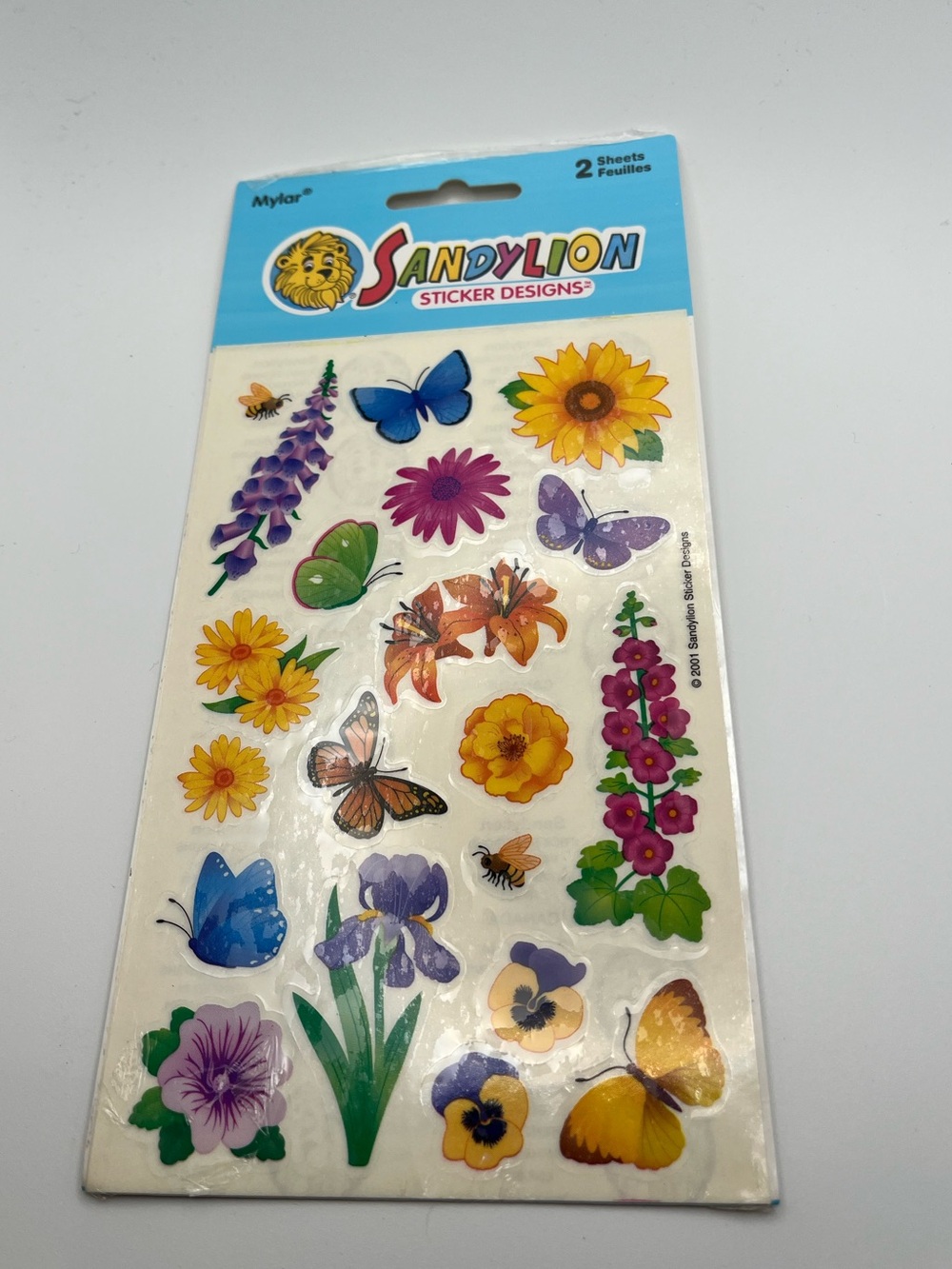Rare Vintage Sandylion Stickers Lot 8 Sealed Disney Shrek SpongeBob Caillou Y2K - Picture 6 of 10